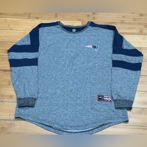 NFL Gray and Blue Crewneck Sweater